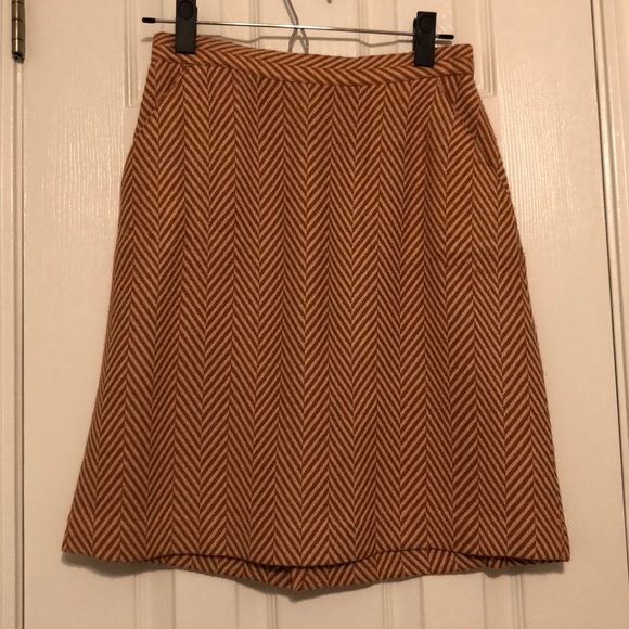 Tucker for Target Orange Wool Skirt - Picture 1 of 8